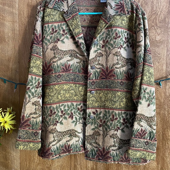erin london Jackets & Blazers - Vintage 80’s/90’s Cheetah Jacket